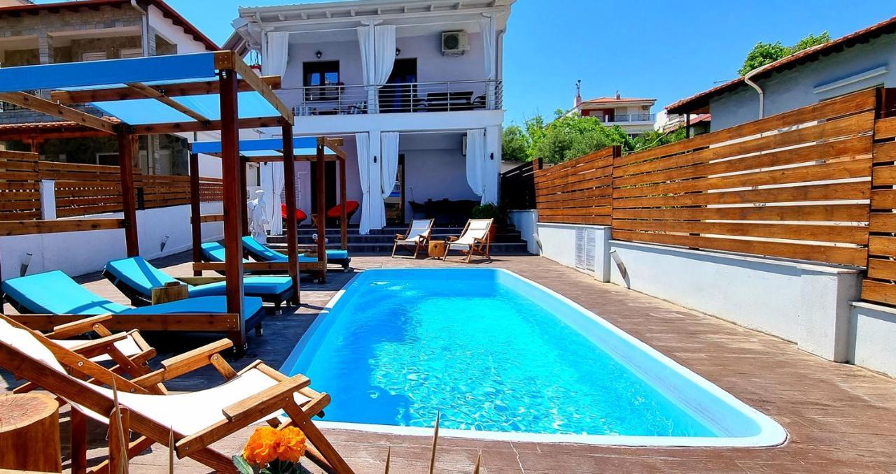 Villa Azzuro Ground Floor Nea Kallikrateia Екстер'єр фото