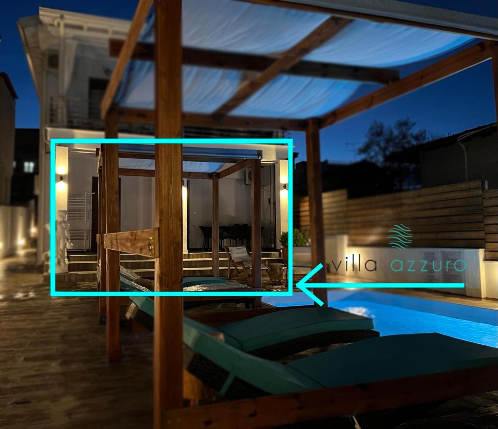 Villa Azzuro Ground Floor Nea Kallikrateia Екстер'єр фото
